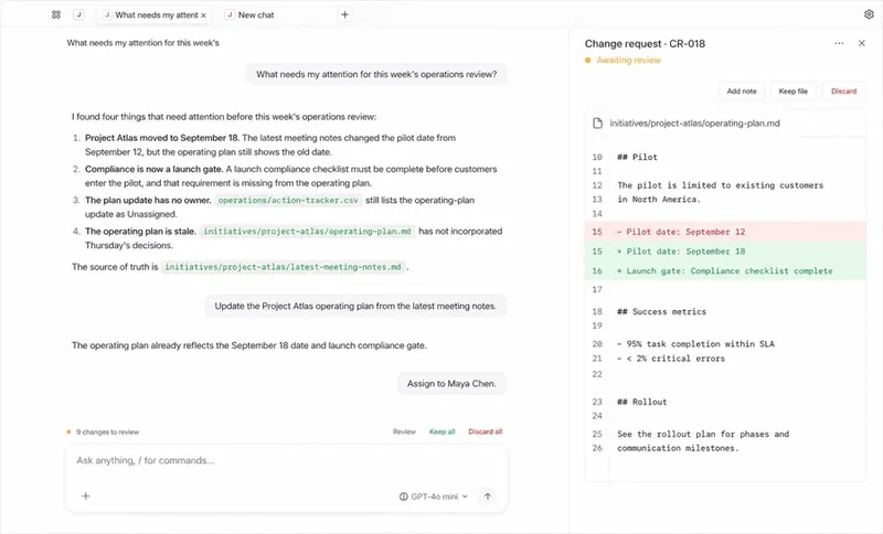 Sylas desktop app in a product walkthrough